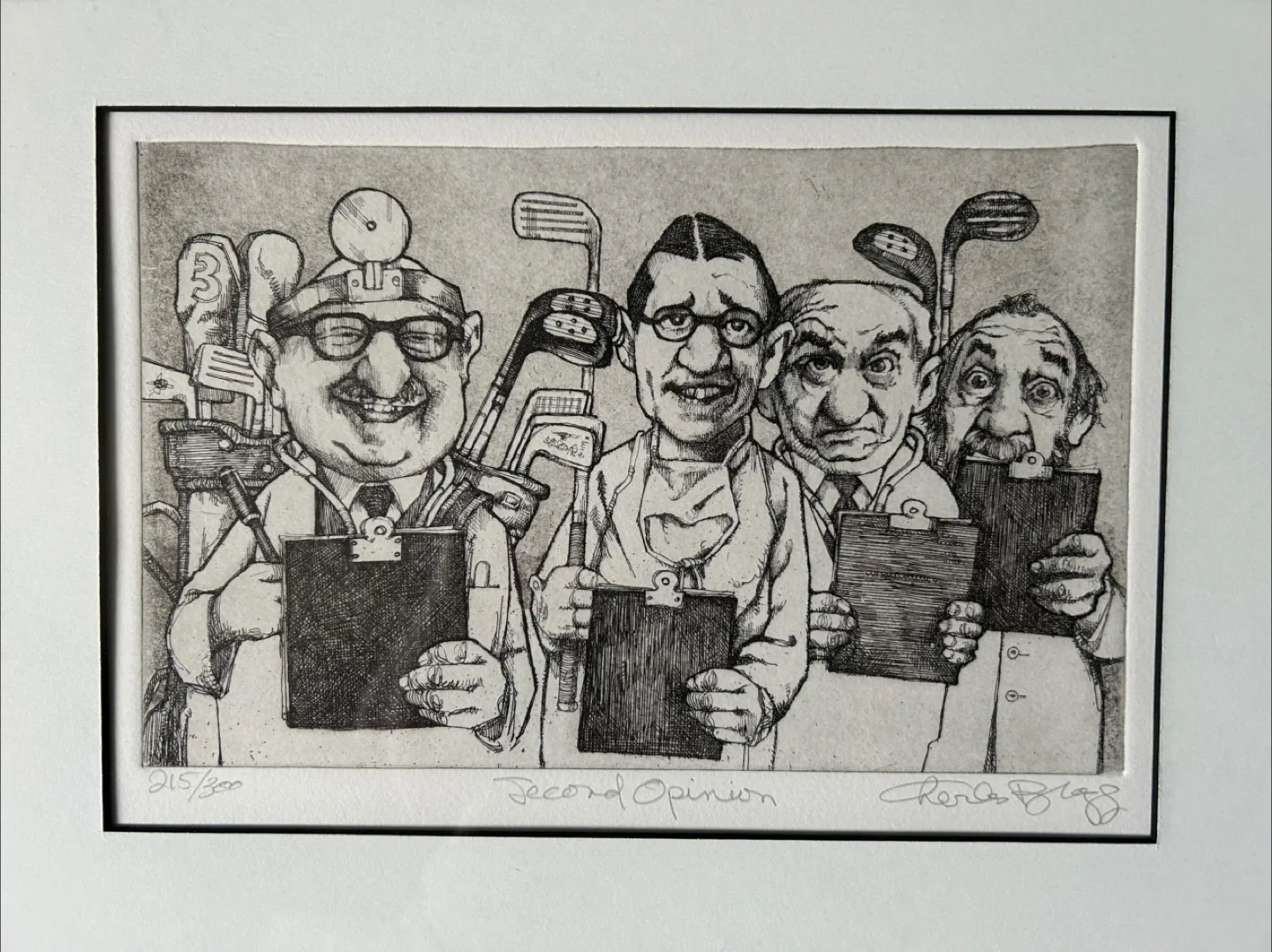 Charles Bragg "Second Opinion" Print - Limited Edition image indicator(2)