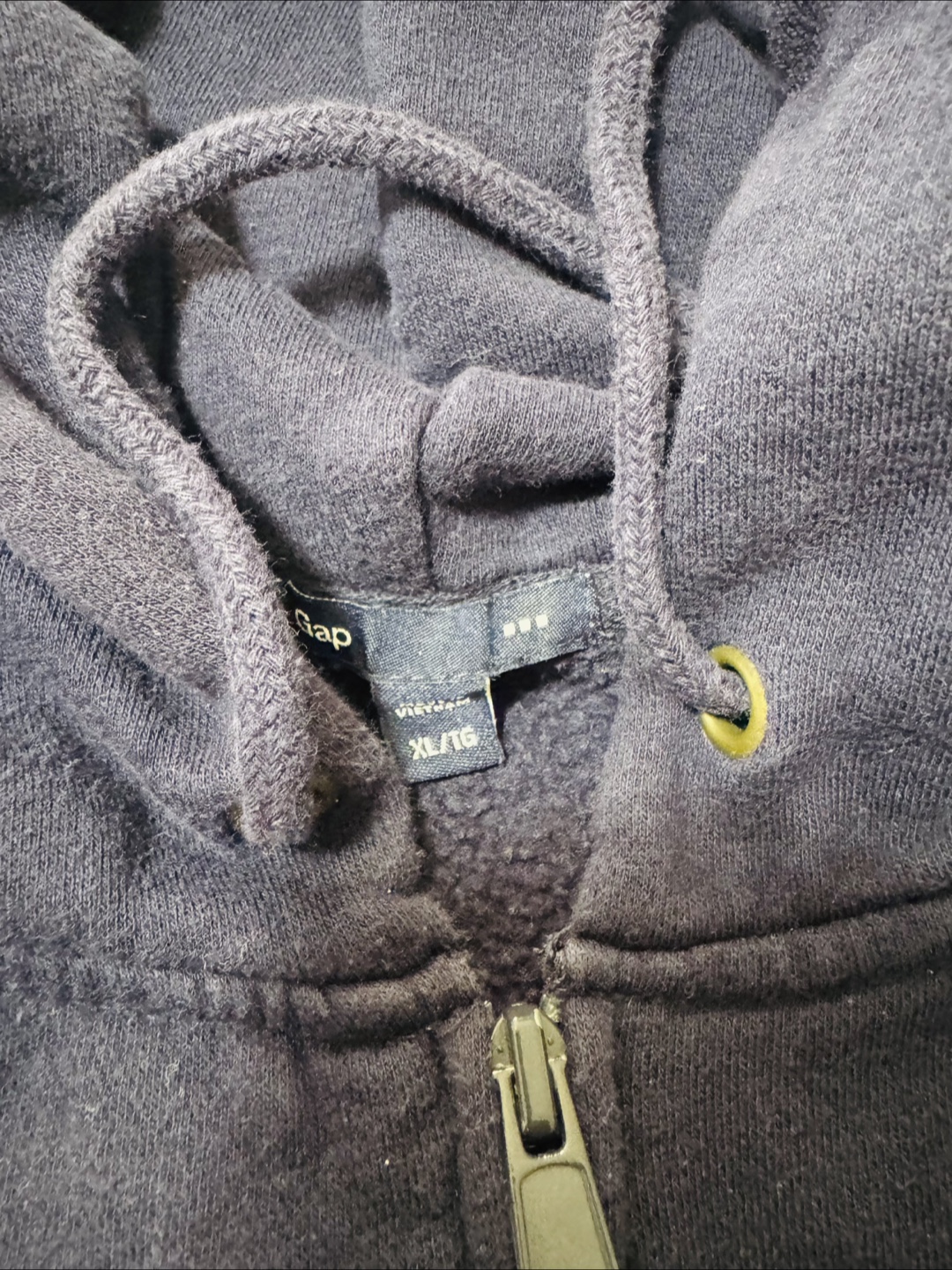 GAP Full Zip Hoodie - Size S and XL Navy Blue - photo 4