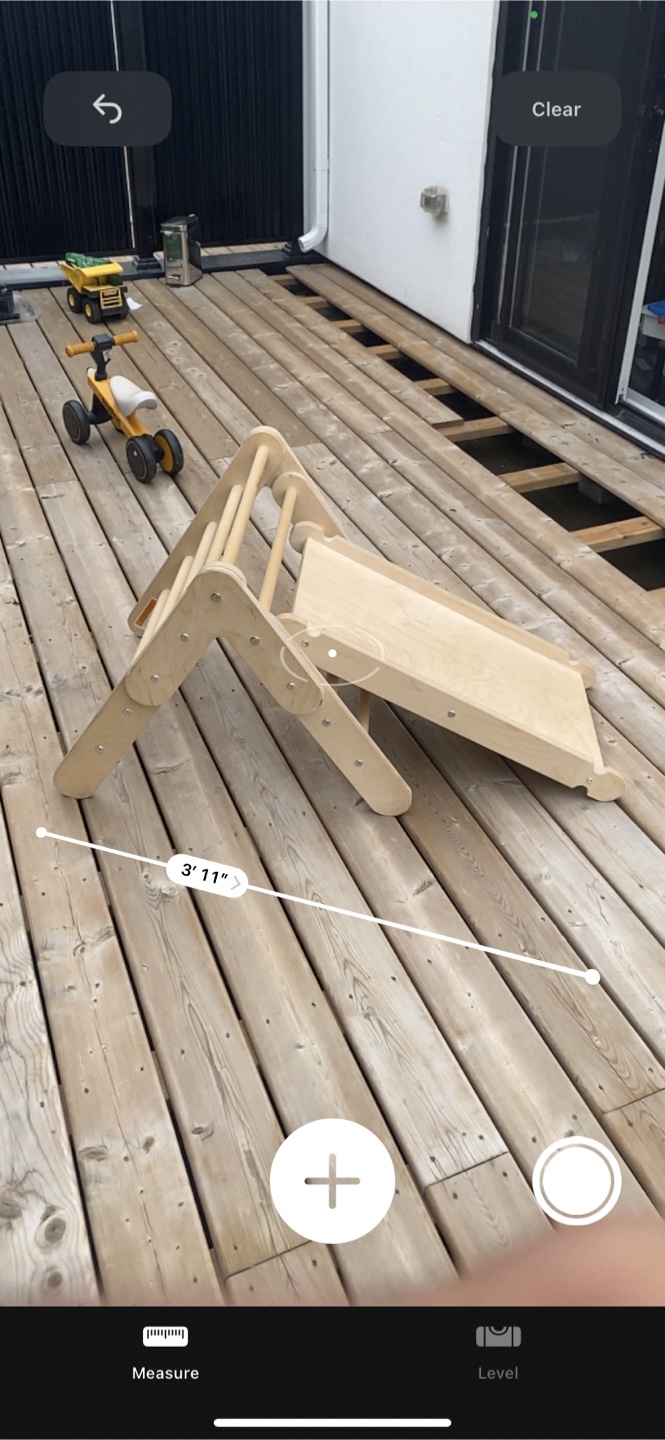 3 in 1 Wooden Pikler Triangle Climber with Slide - photo 3