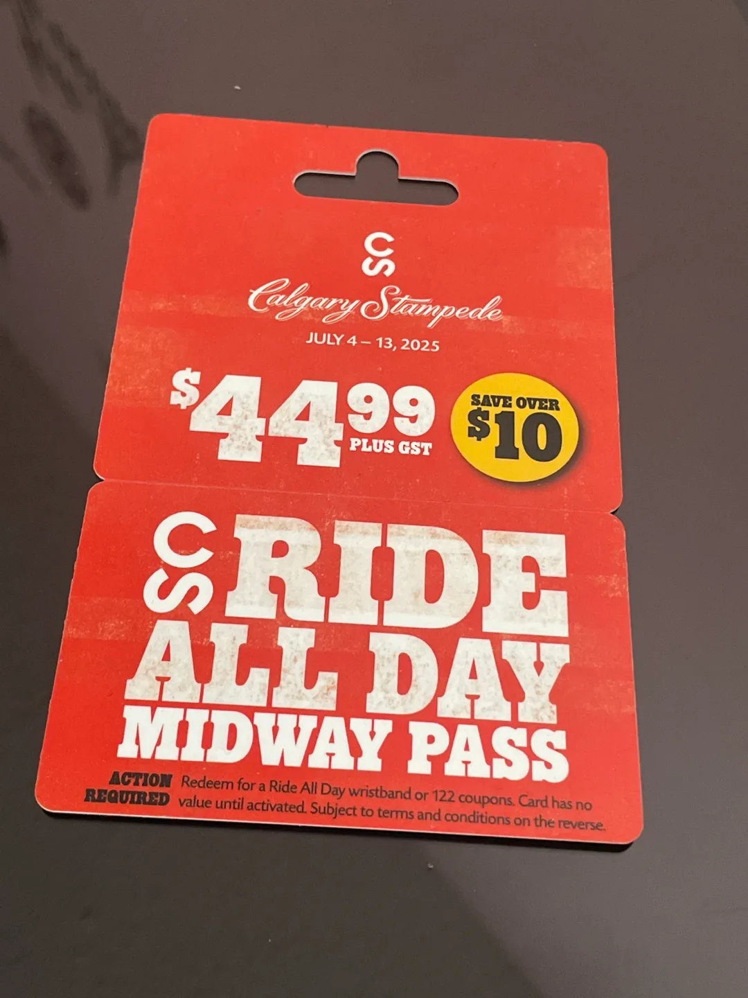 Calgary Stampede Ride All Day Midway Pass thumbnail