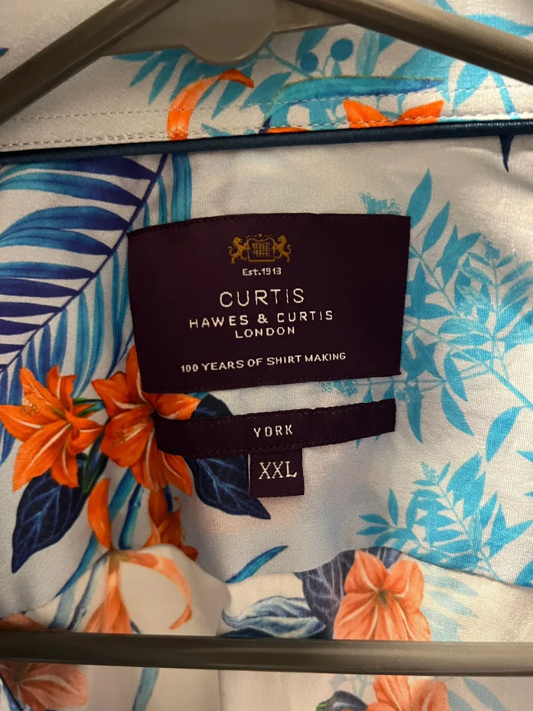 Long Sleeve Floral Shirt - XXL image indicator(2)