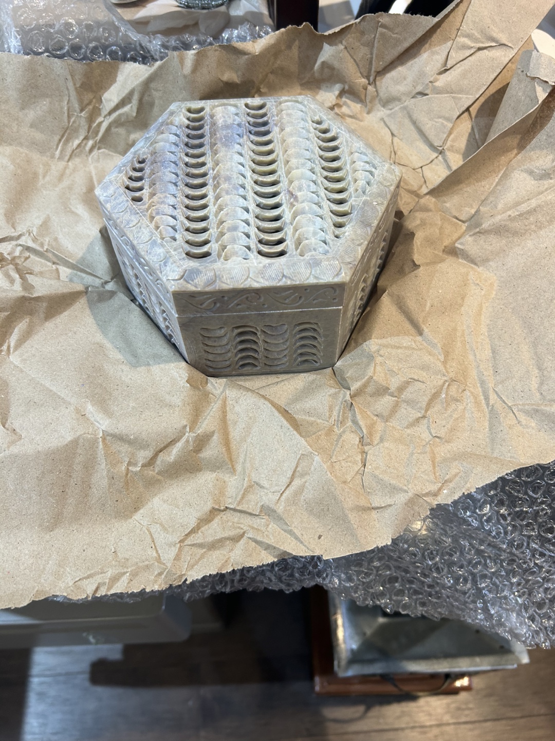 Decorative Stone Box