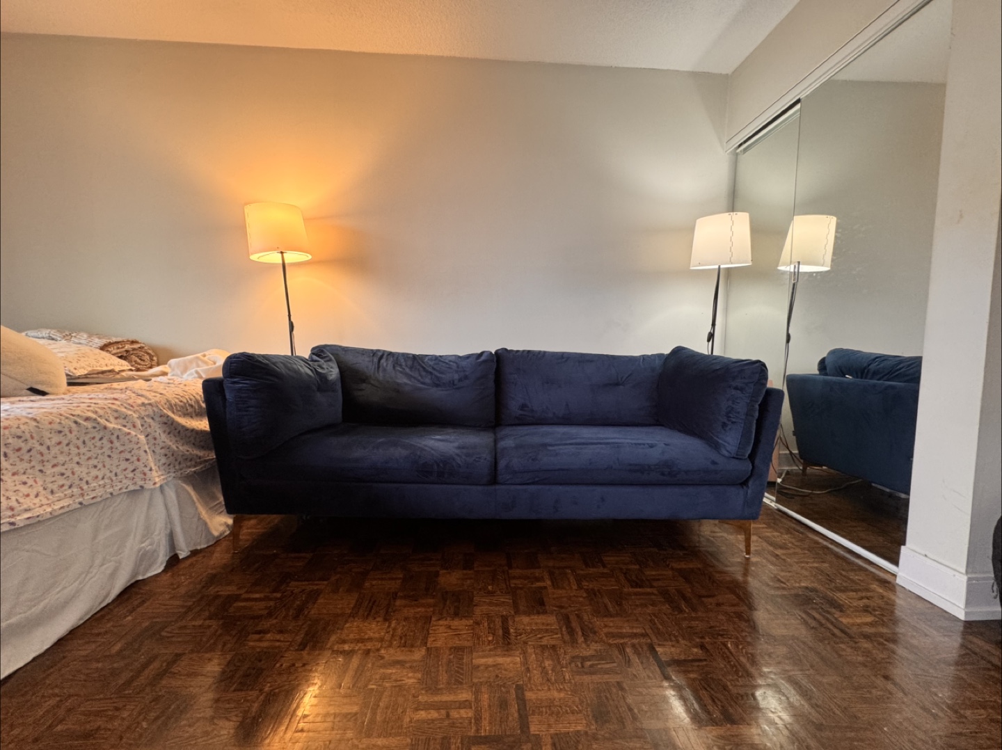 Blue Sofa - photo 2