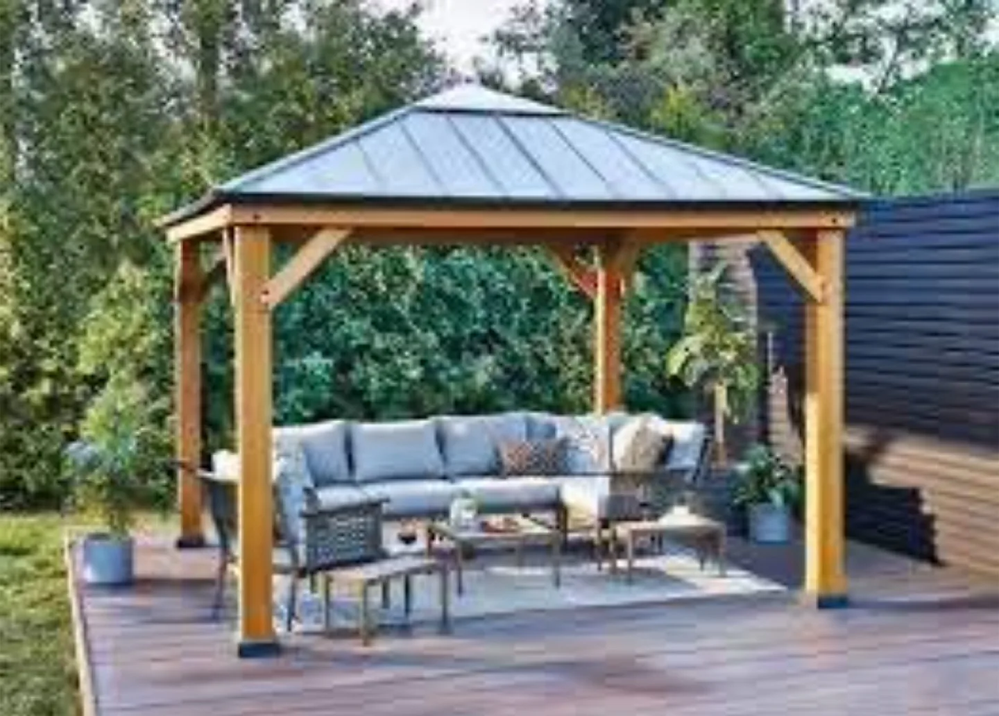 CANVAS Kingsmere Gazebo, 10ft x 10ft thumbnail