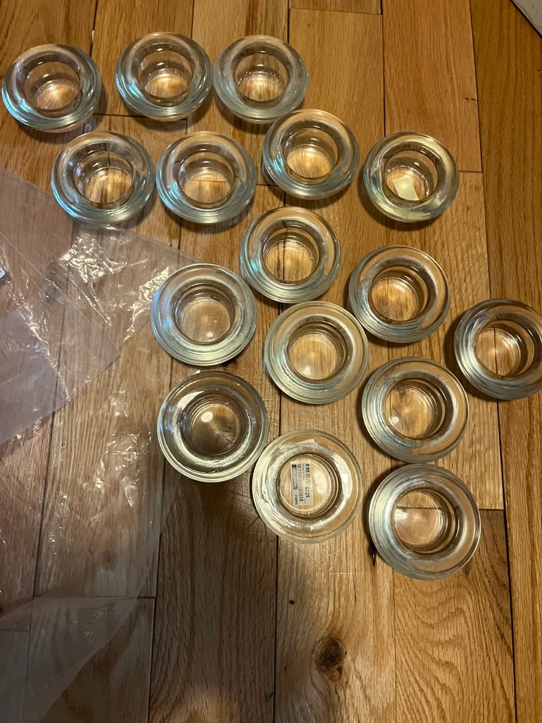 74 IKEA Clear Glass candleholders image indicator(6)