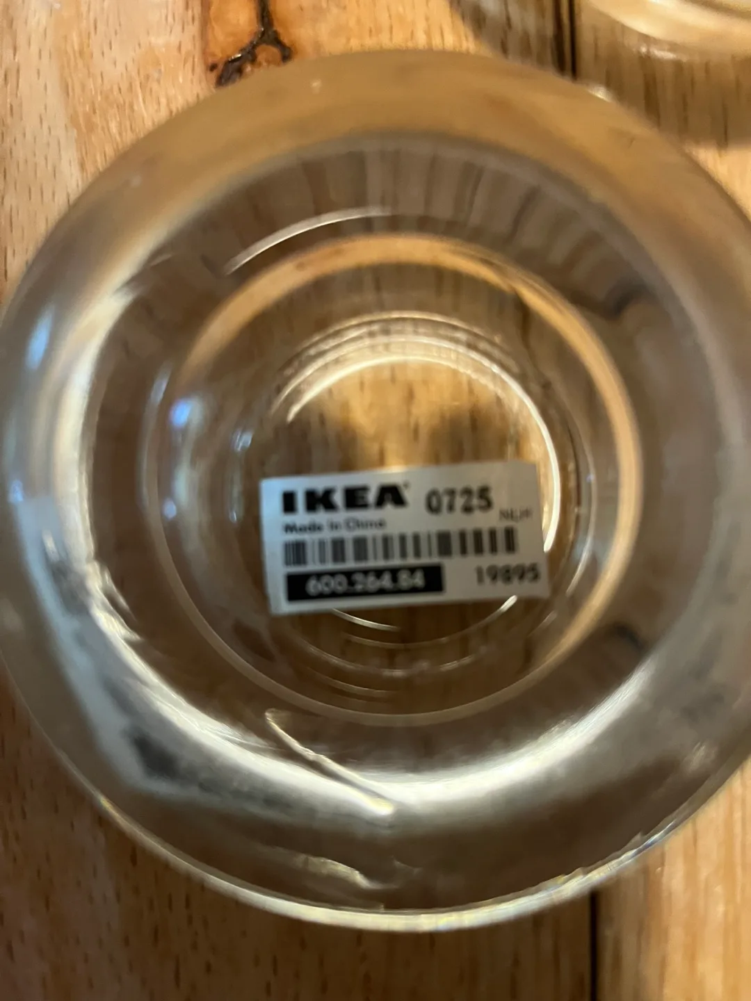 74 IKEA Clear Glass candleholders image indicator(4)