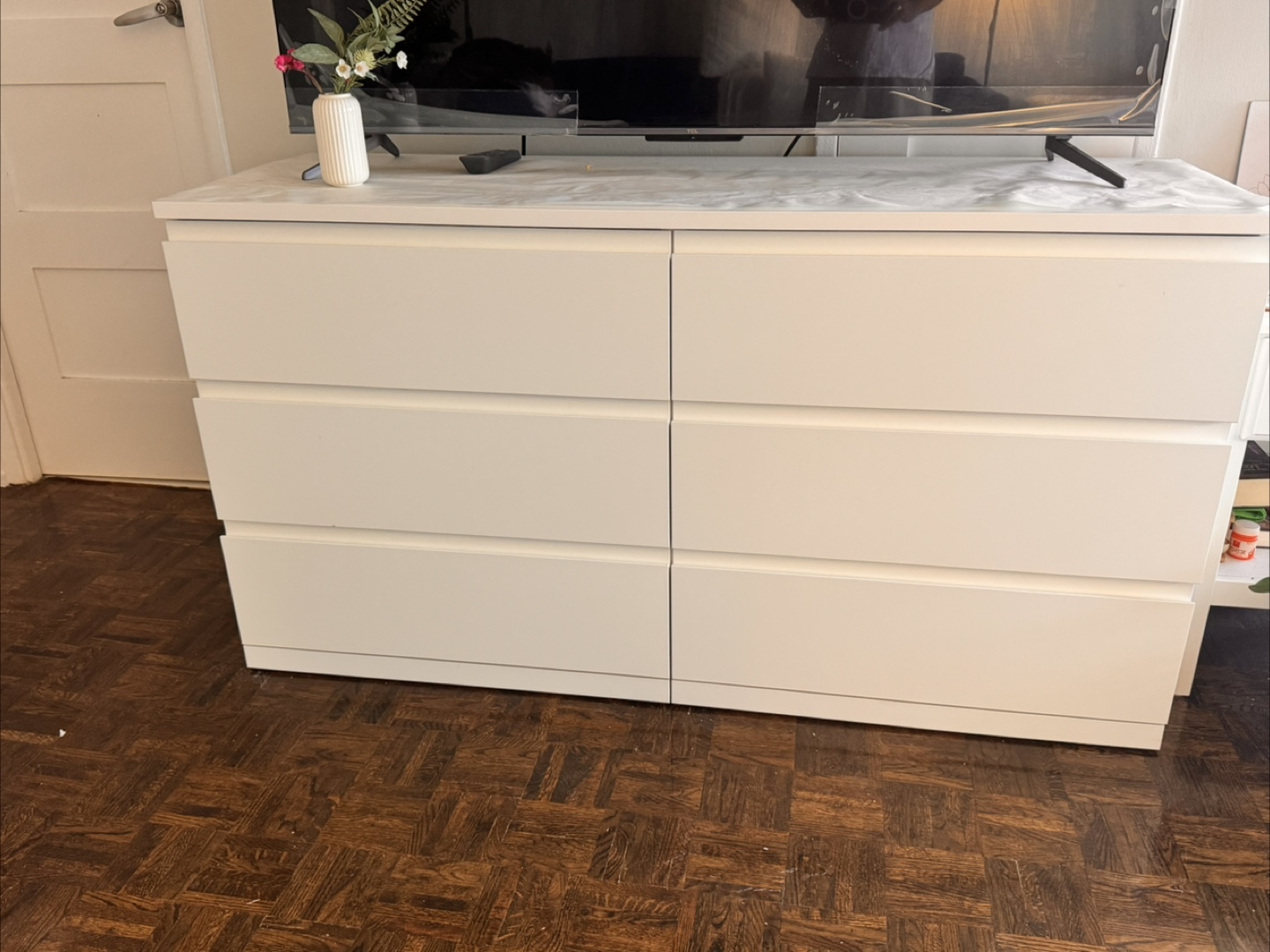 IKEA Malm 6-Drawer Dresser - White - photo 5