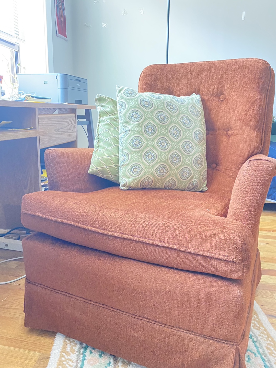 Vintage Cozy Armchair