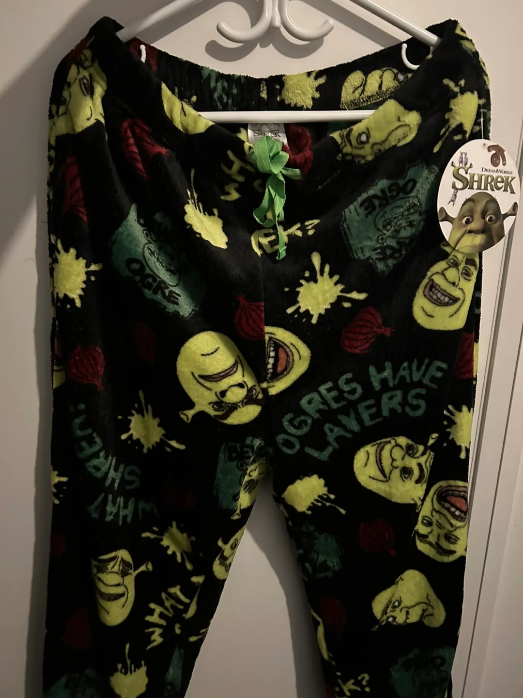 Adult Shrek Dreamworks L/G Pajama Pants thumbnail