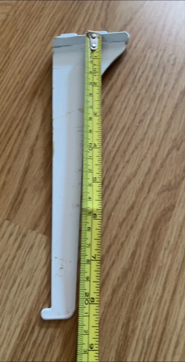 White Shelf Brackets ,11 pcs for 15 image indicator(2)