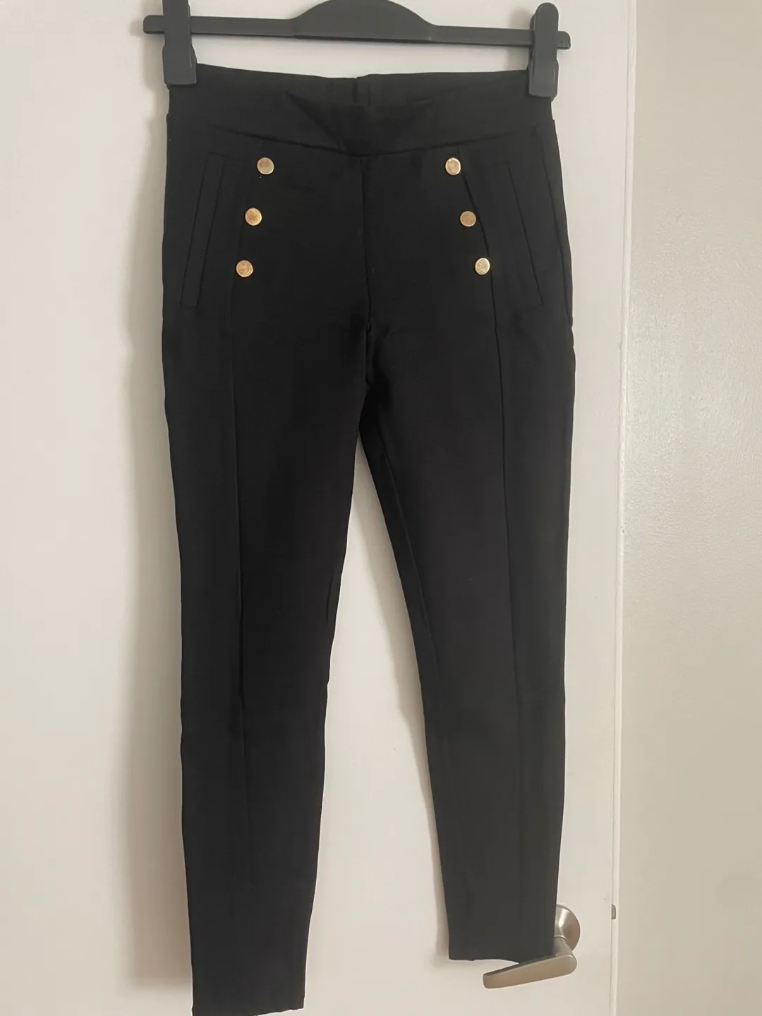 Zara Black Pants - Size M thumbnail