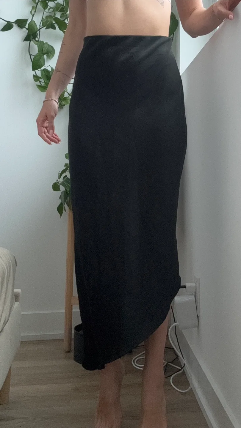 Black Slip Skirt thumbnail