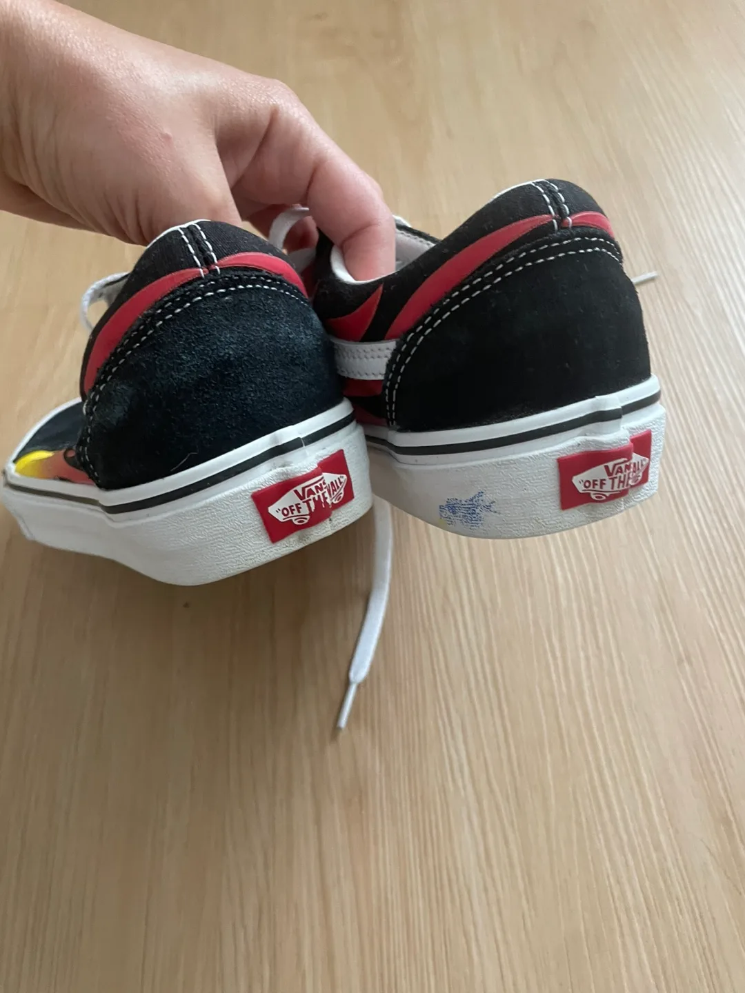 Vans Old Skool Flame Sneakers - US Women's 8.5 image indicator(3)