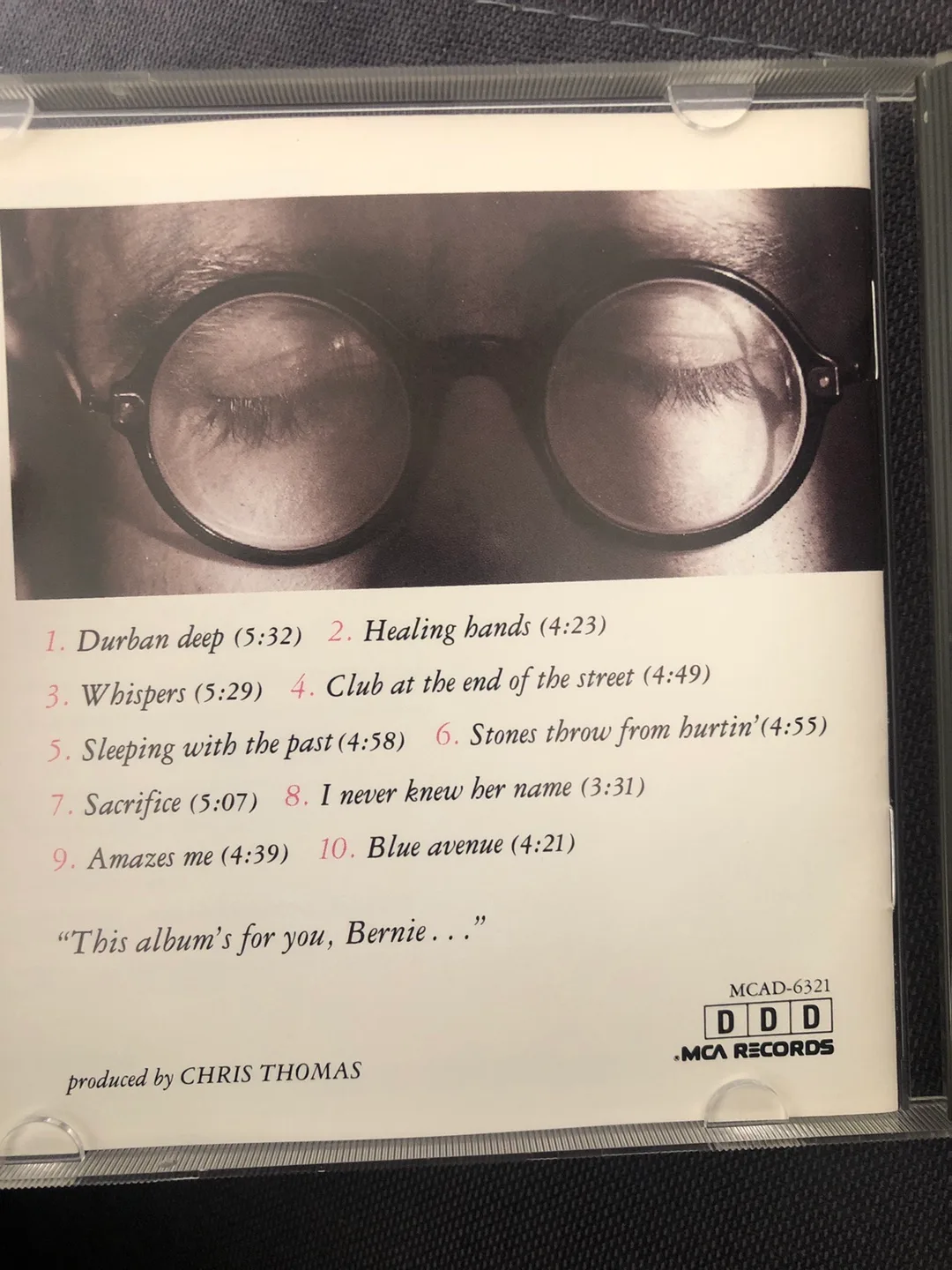 Elton John - Sleeping With The Past CD image indicator(2)