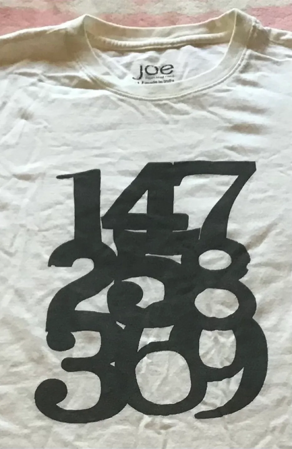 🤩 Joe Fresh White Graphic T-Shirt Size XL image indicator(2)