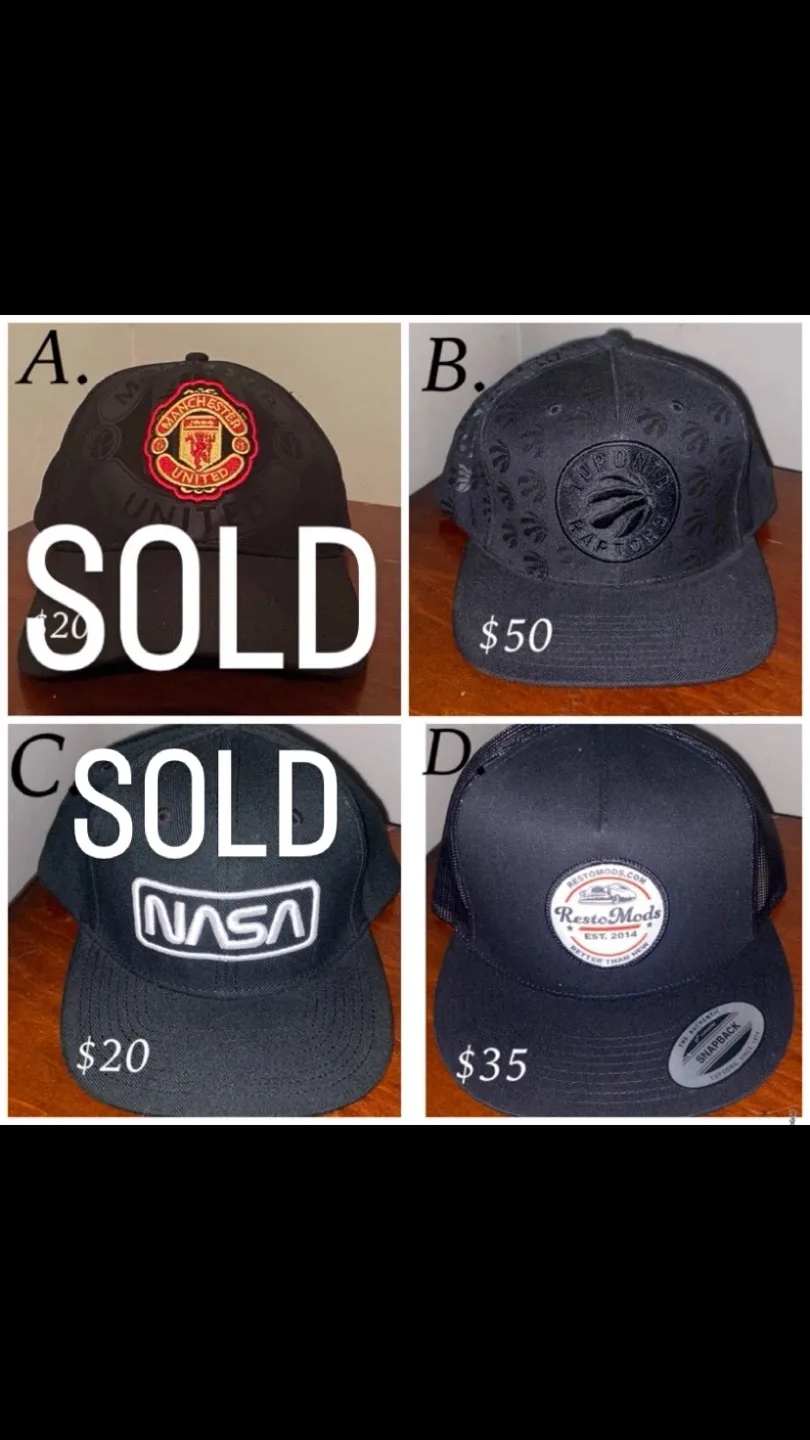 Assorted Men’s Hats thumbnail