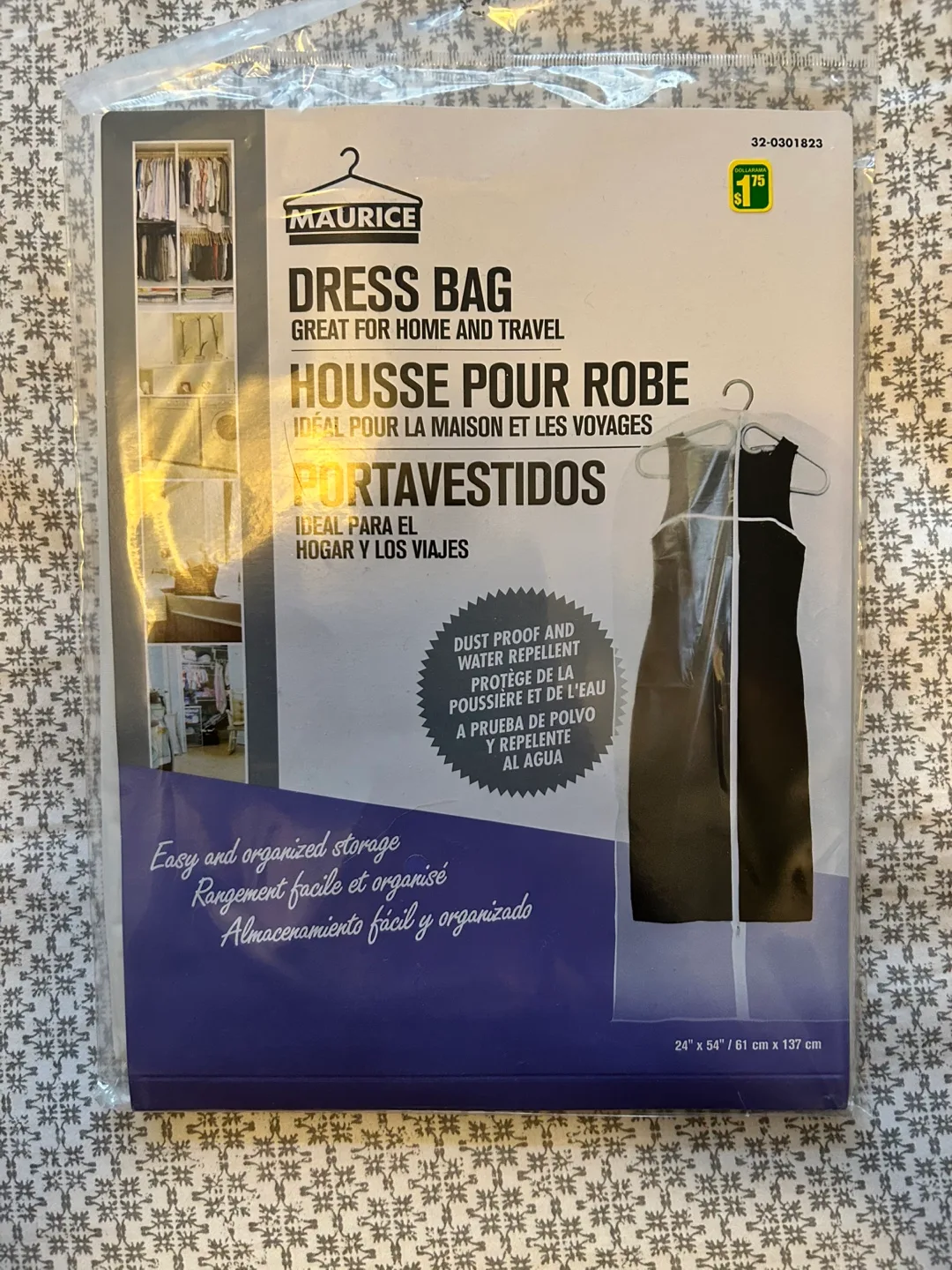 #freecycle Maurice Dress Bag - Great for Home and Travel thumbnail