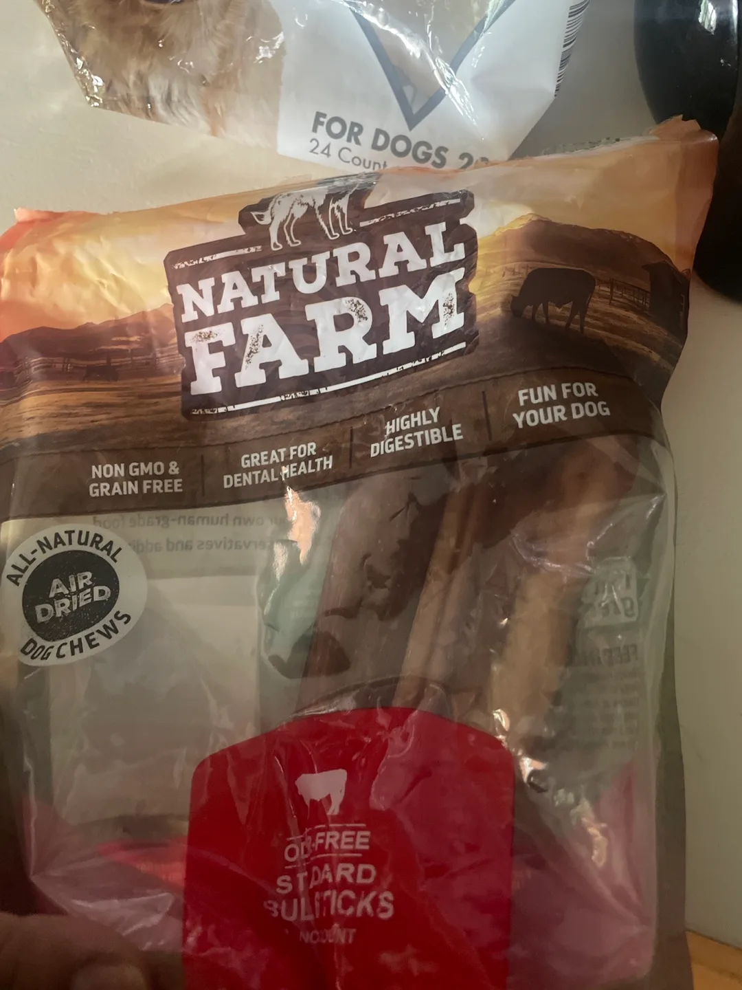 Natural Farm Bully sticks (4 pack) #freecycle thumbnail