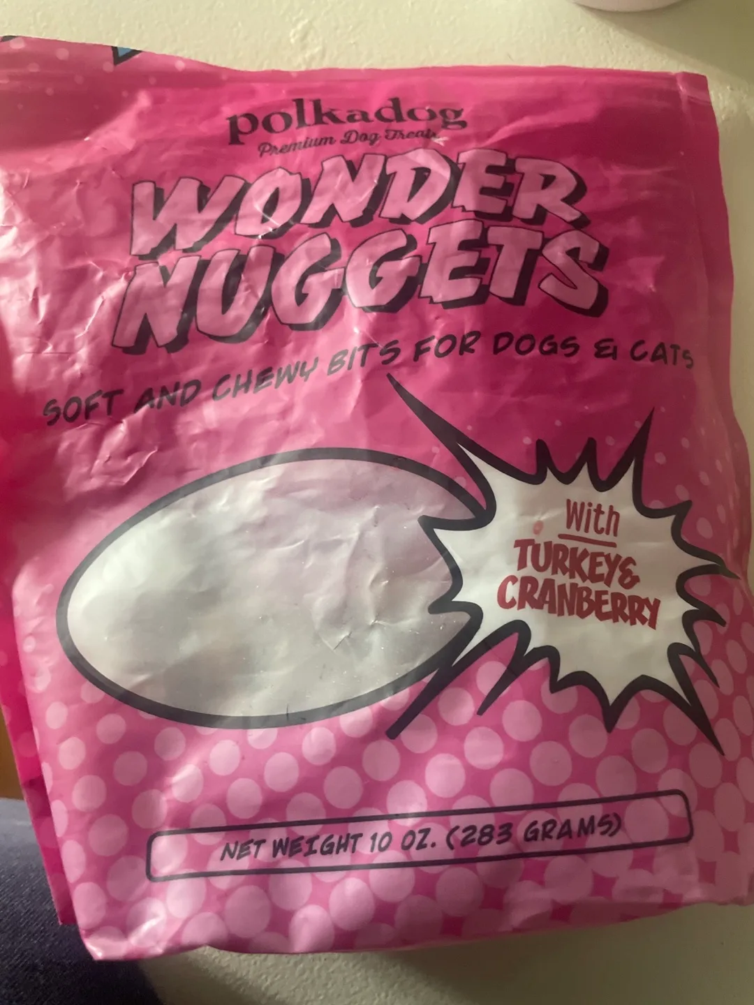 Polkadog Wonder Nuggets Dog Treats #freecycle thumbnail