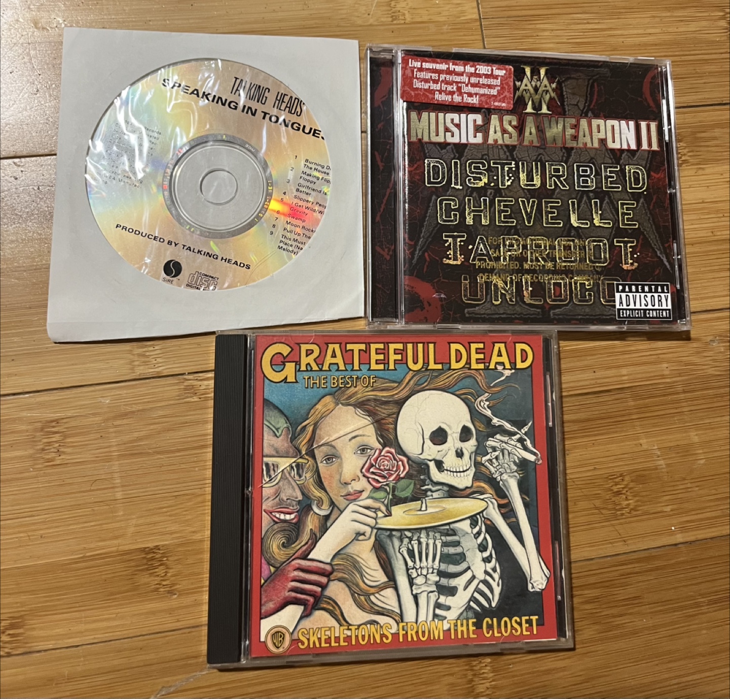 CDs $8 each