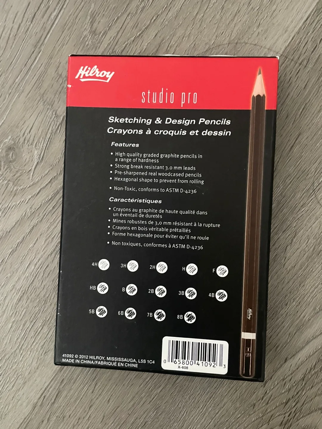 Hilroy Studio Pro Sketching Pencils - 14 Piece Set image indicator(3)