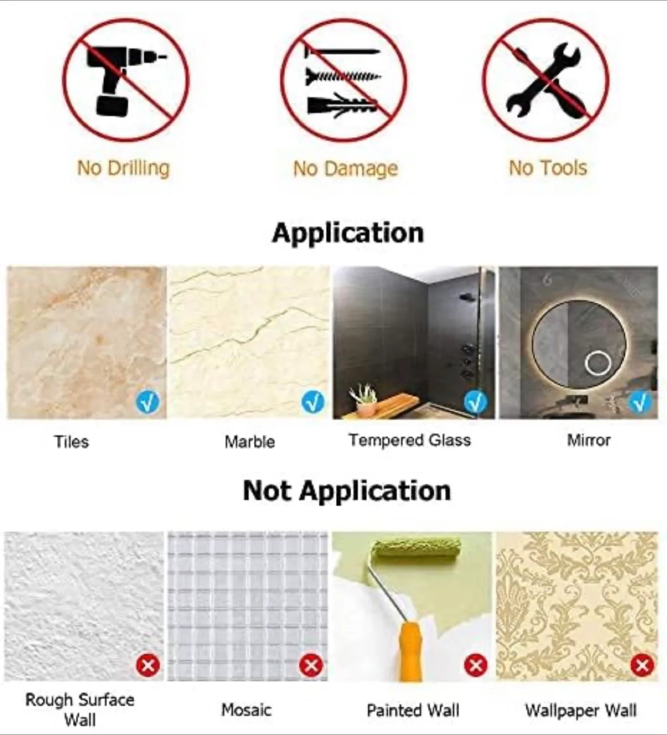 Stainless Steel 2 Tier Corner Shower Caddy image indicator(6)