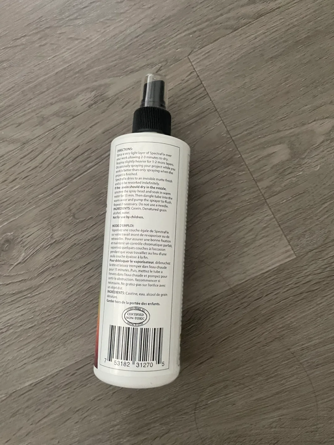 SpectraFix Degas Fixative Spray - Natural Artist Materials image indicator(2)