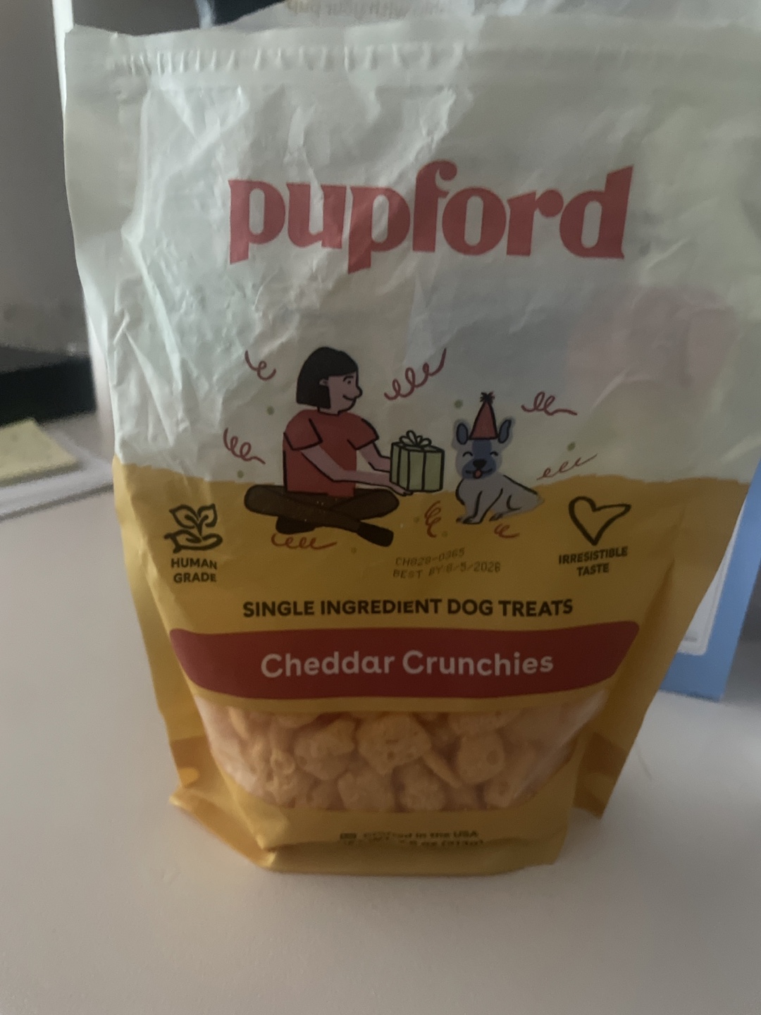 #freecycle Pupford Cheddar Crunchies Dog Treats