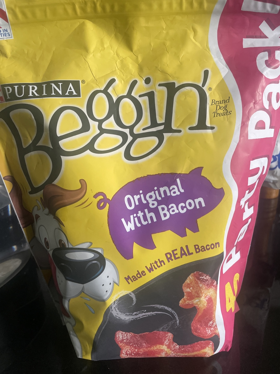 #freecycle Purina Beggin' Original with Bacon Dog Treats