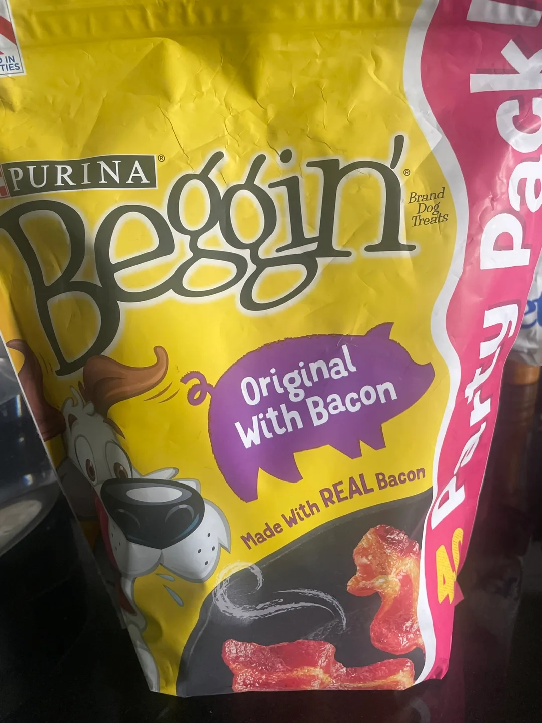 #freecycle Purina Beggin' Original with Bacon Dog Treats thumbnail