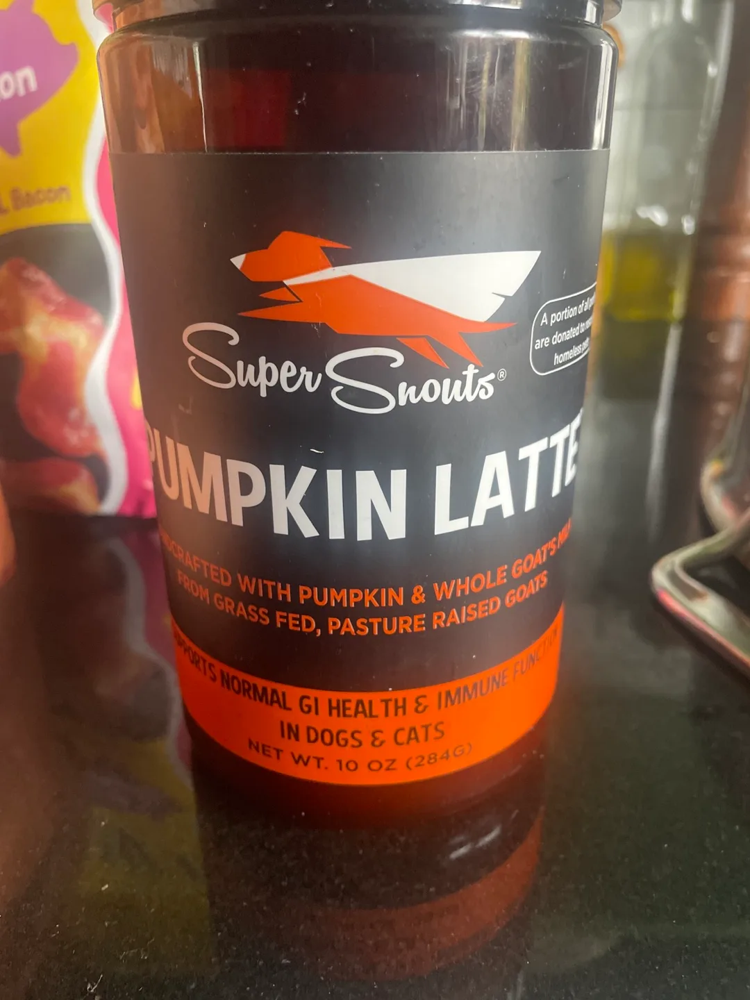 #freecycle Super Snouts Pumpkin Latte for Dogs & Cats thumbnail