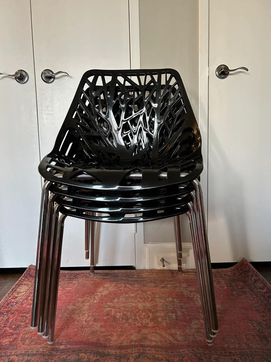 Stackable Modern Dining Chairs thumbnail