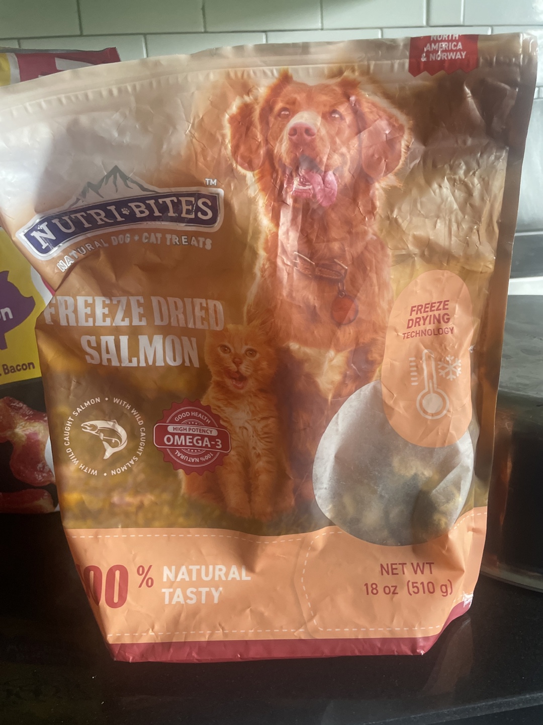 #freecycle Nutri-Bites Freeze Dried Salmon Dog & Cat Treats