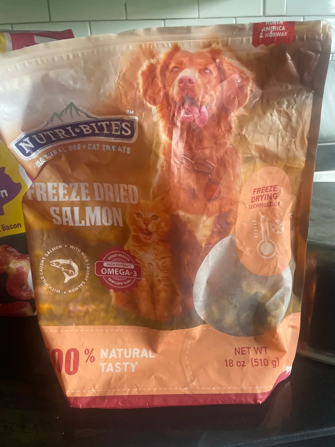 #freecycle Nutri-Bites Freeze Dried Salmon Dog & Cat Treats thumbnail
