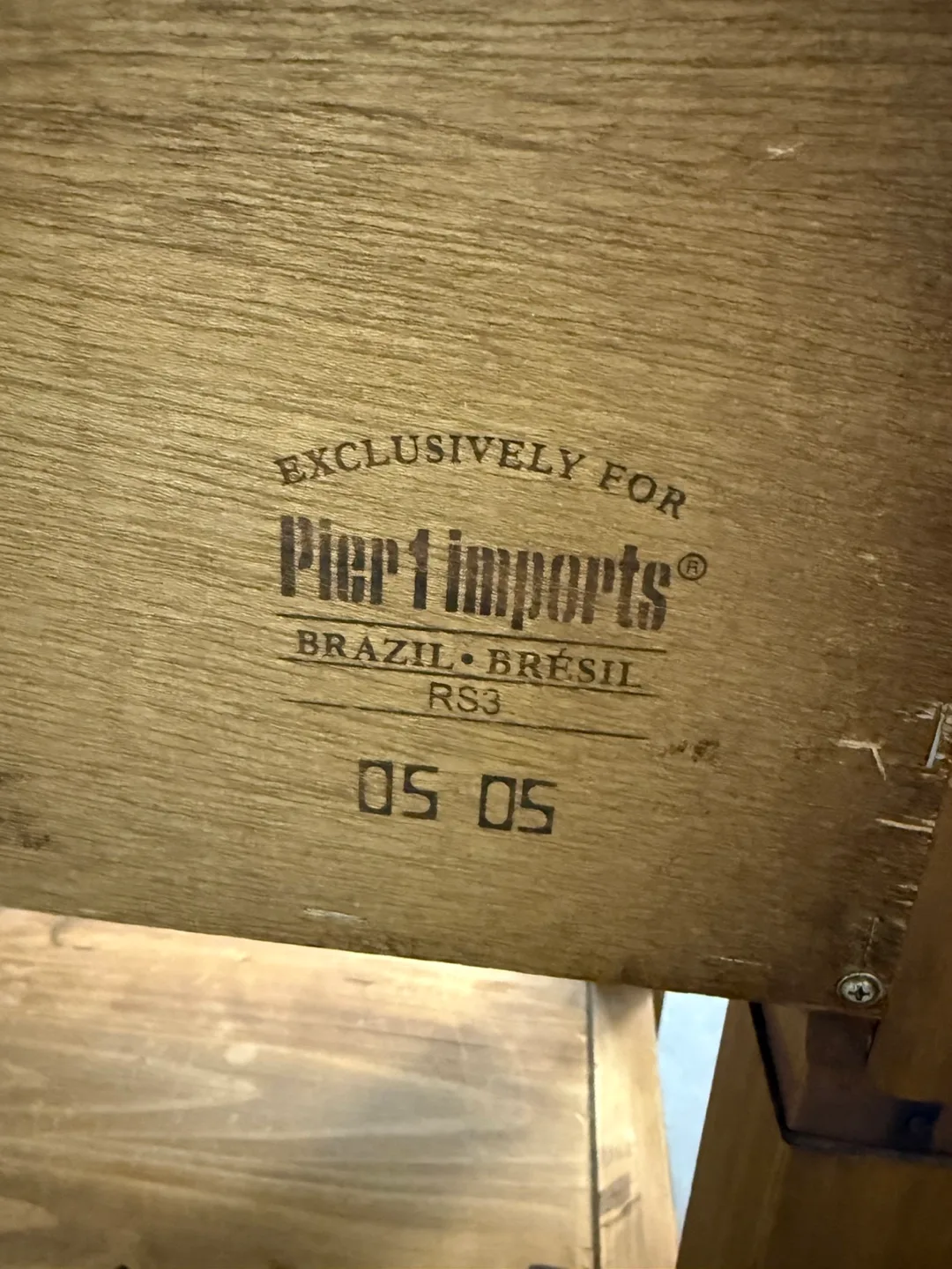 Pier 1 Imports Wooden Side Tables - Set of 2 image indicator(3)