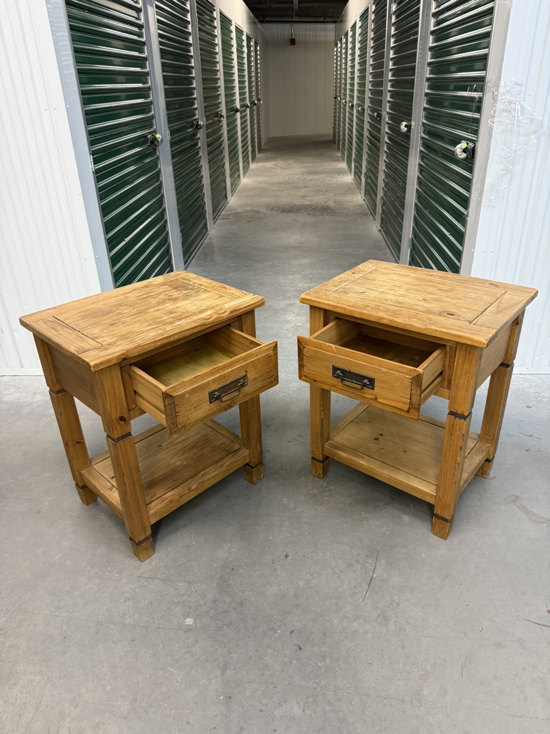Pier 1 Imports Wooden Side Tables - Set of 2 - photo 4