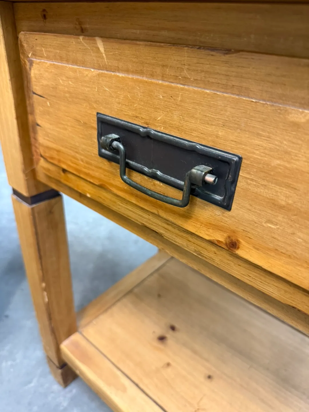 Pier 1 Imports Wooden Side Tables - Set of 2 image indicator(10)