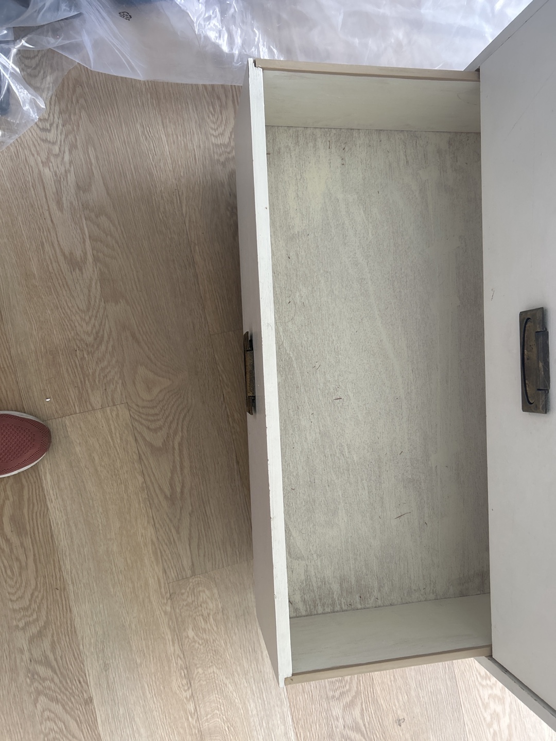White Two-Drawer Dresser - photo 2
