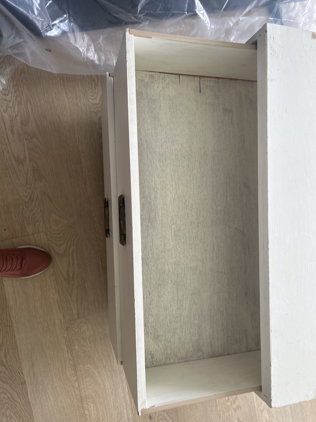 White Two-Drawer Dresser - photo 3