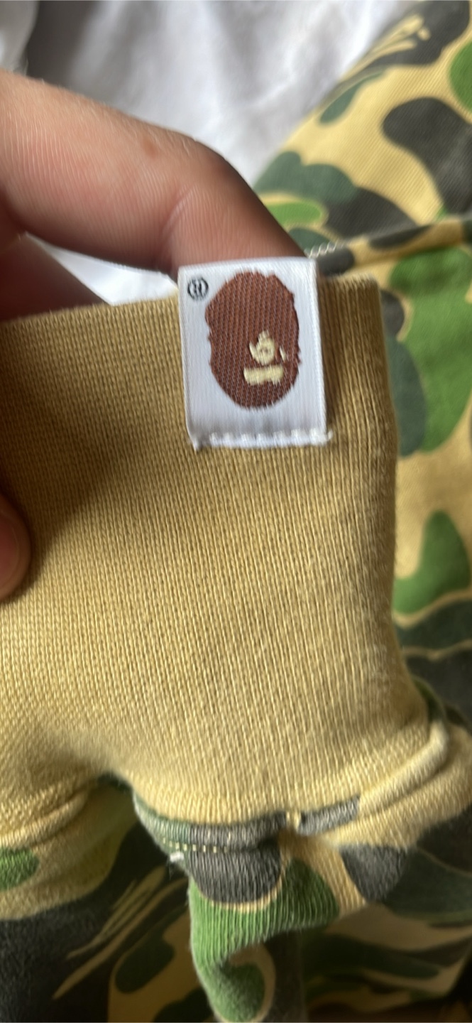 A Bathing Ape (BAPE) Camo Shark Hoodie