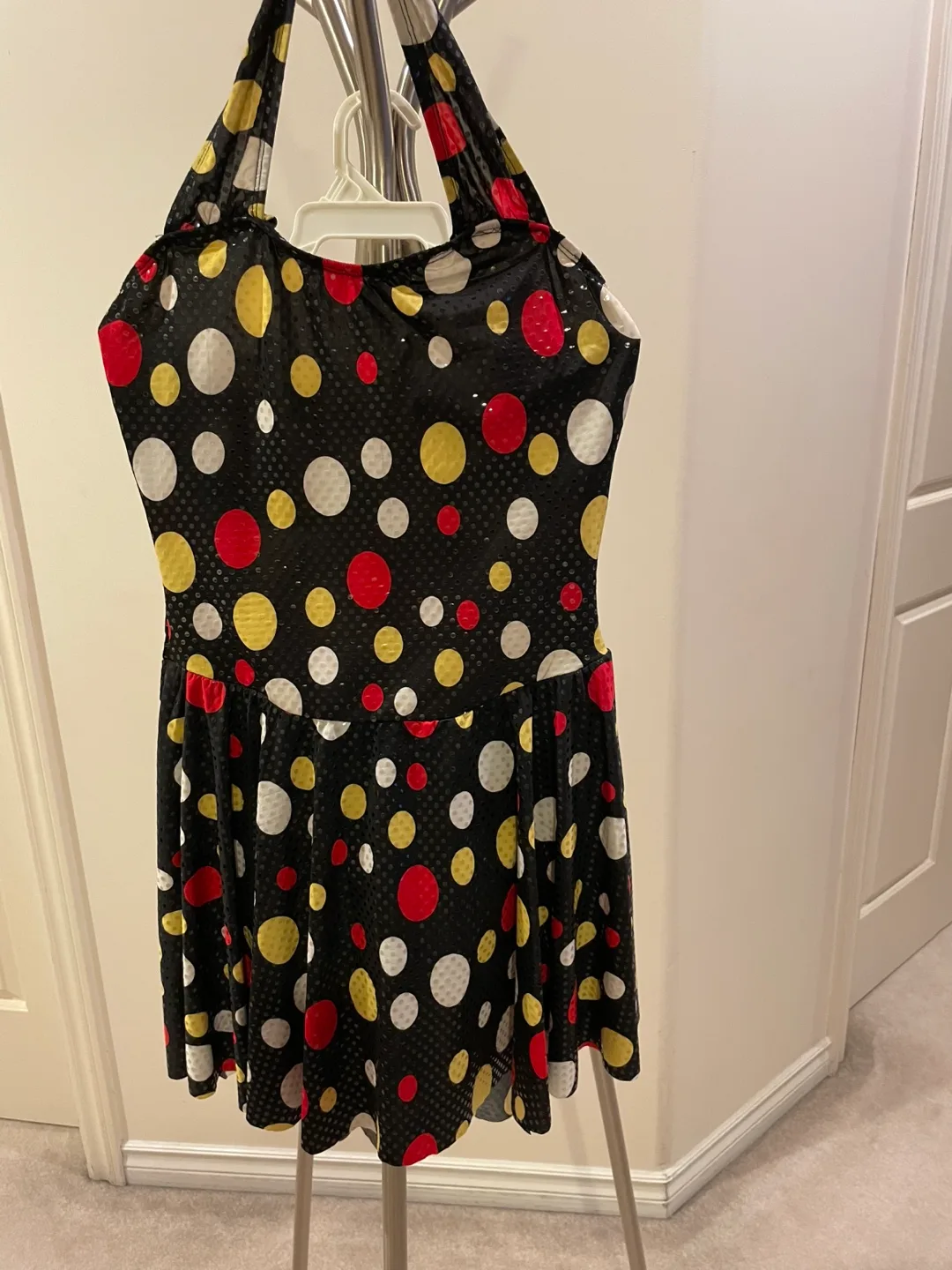 Polka Dot Halter Dress thumbnail