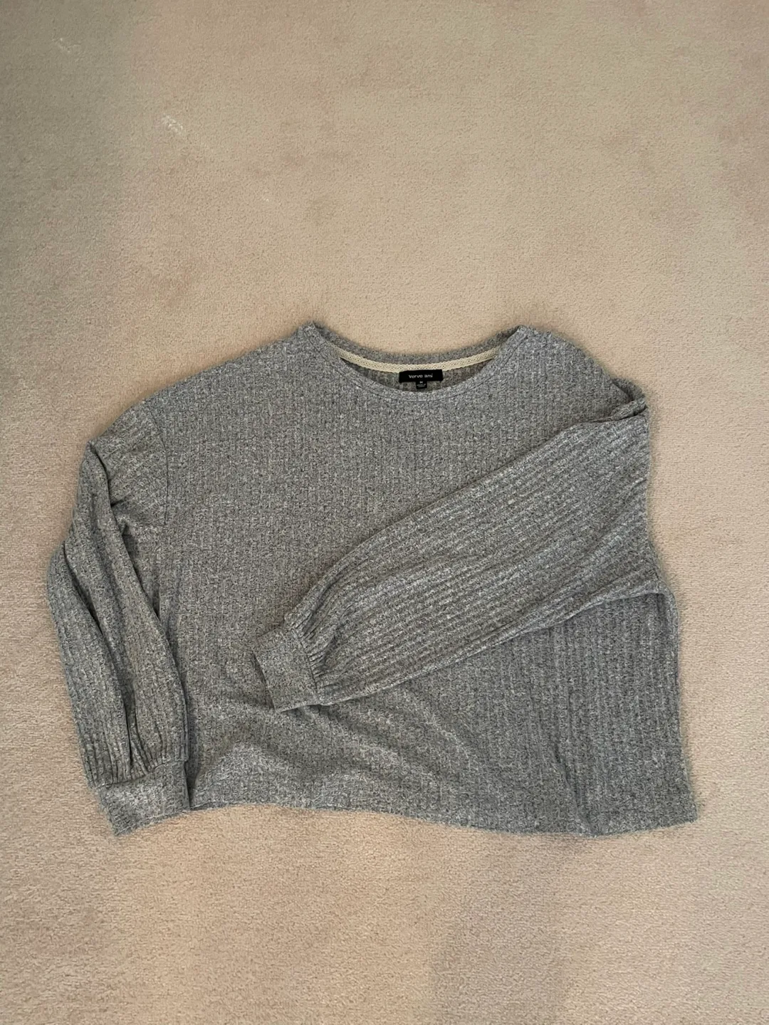 Verve ami Grey Sweater - Size M thumbnail