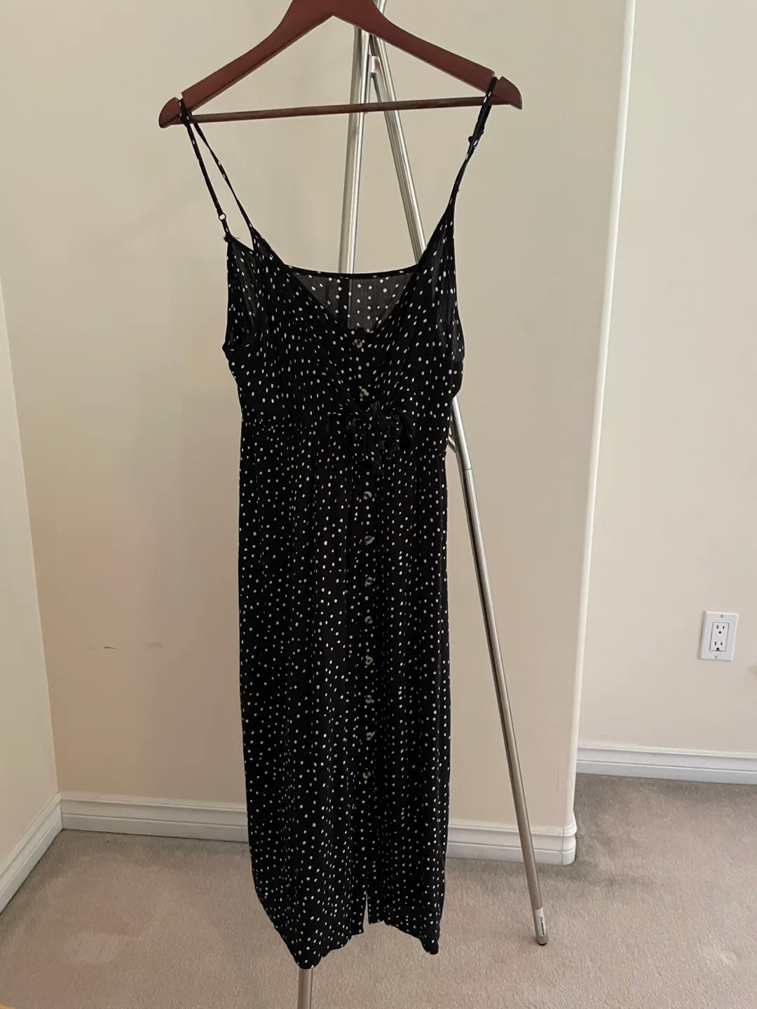 Black & White Polka Dot Sundress thumbnail