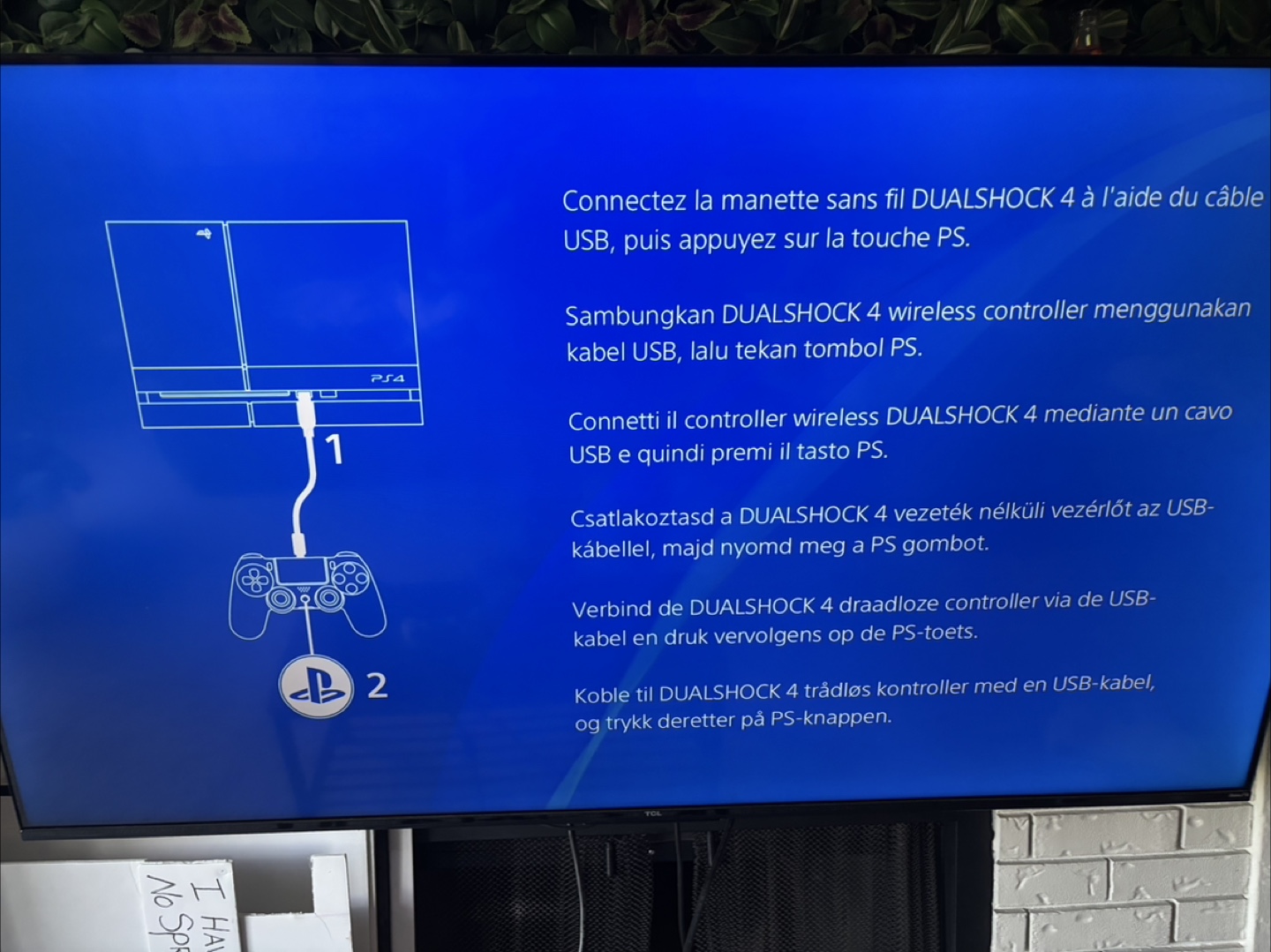 PlayStation 4 Console with Games - photo 2