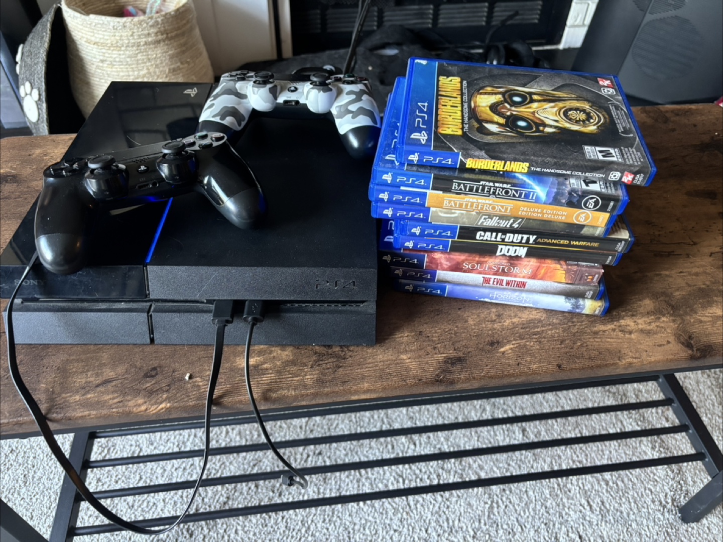 PlayStation 4 Console with Games
