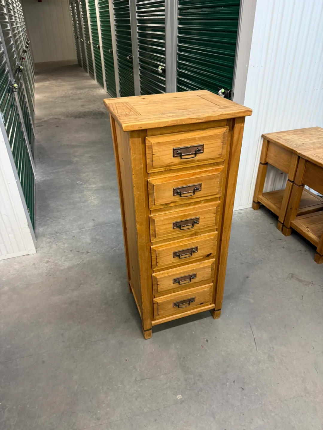 Pier 1 Imports Wooden 6-Drawer Chest image indicator(4)