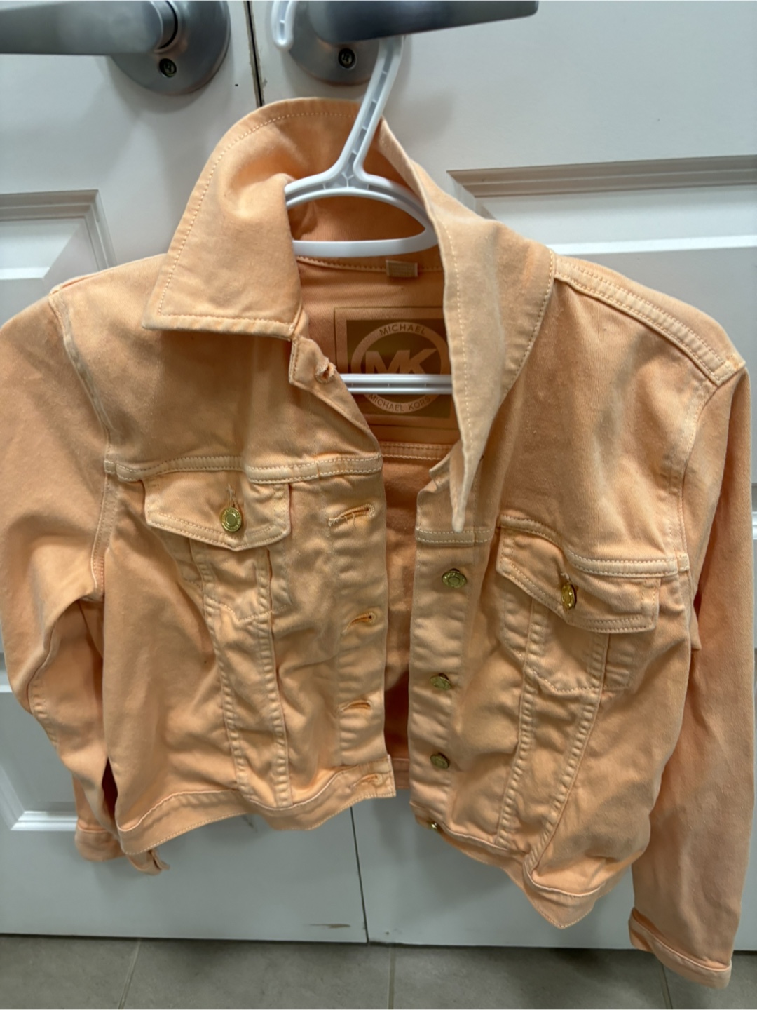 Michael Kors Denim Jacket Size Medium