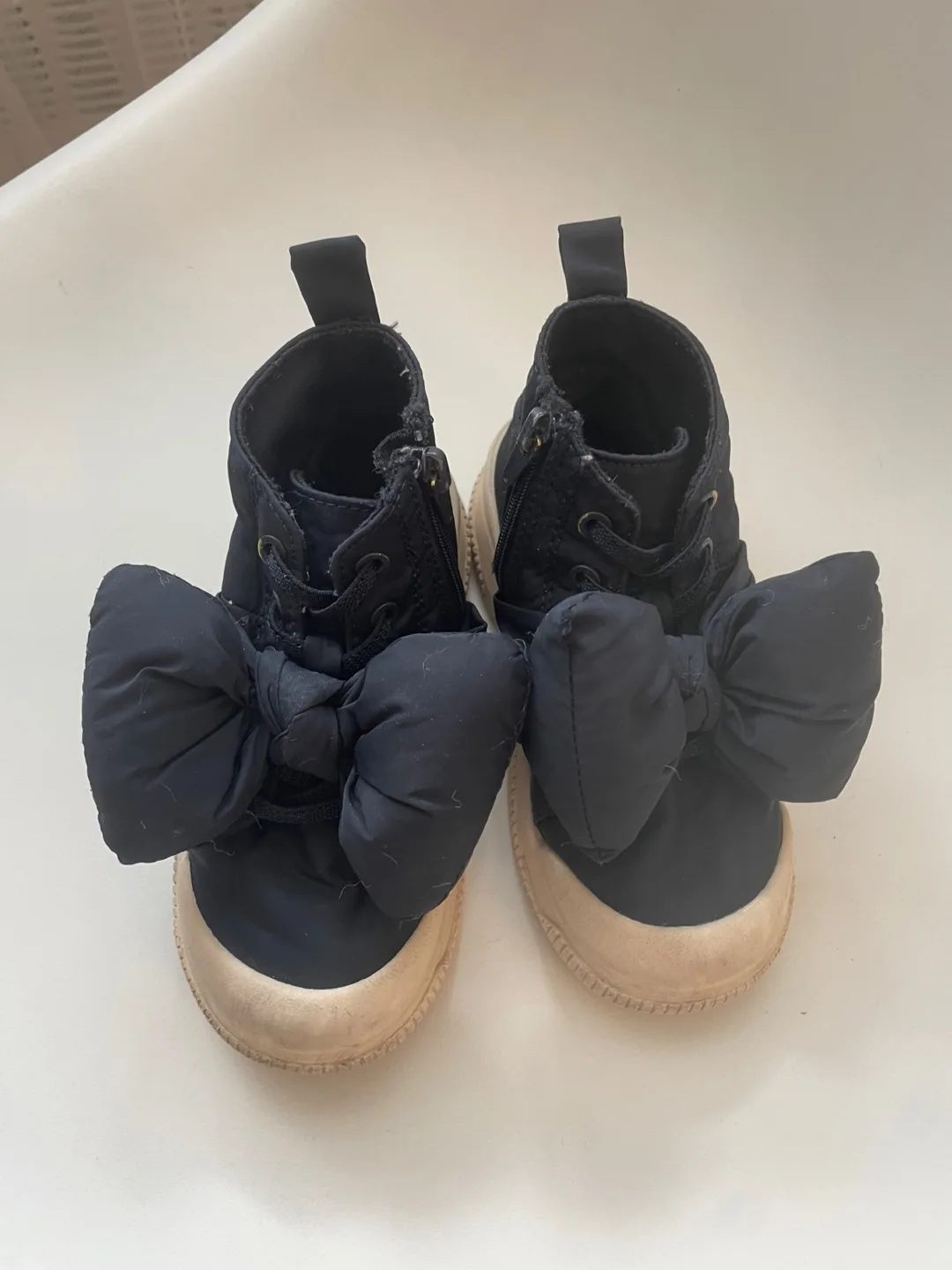 Zara Bow Ankle Boots thumbnail