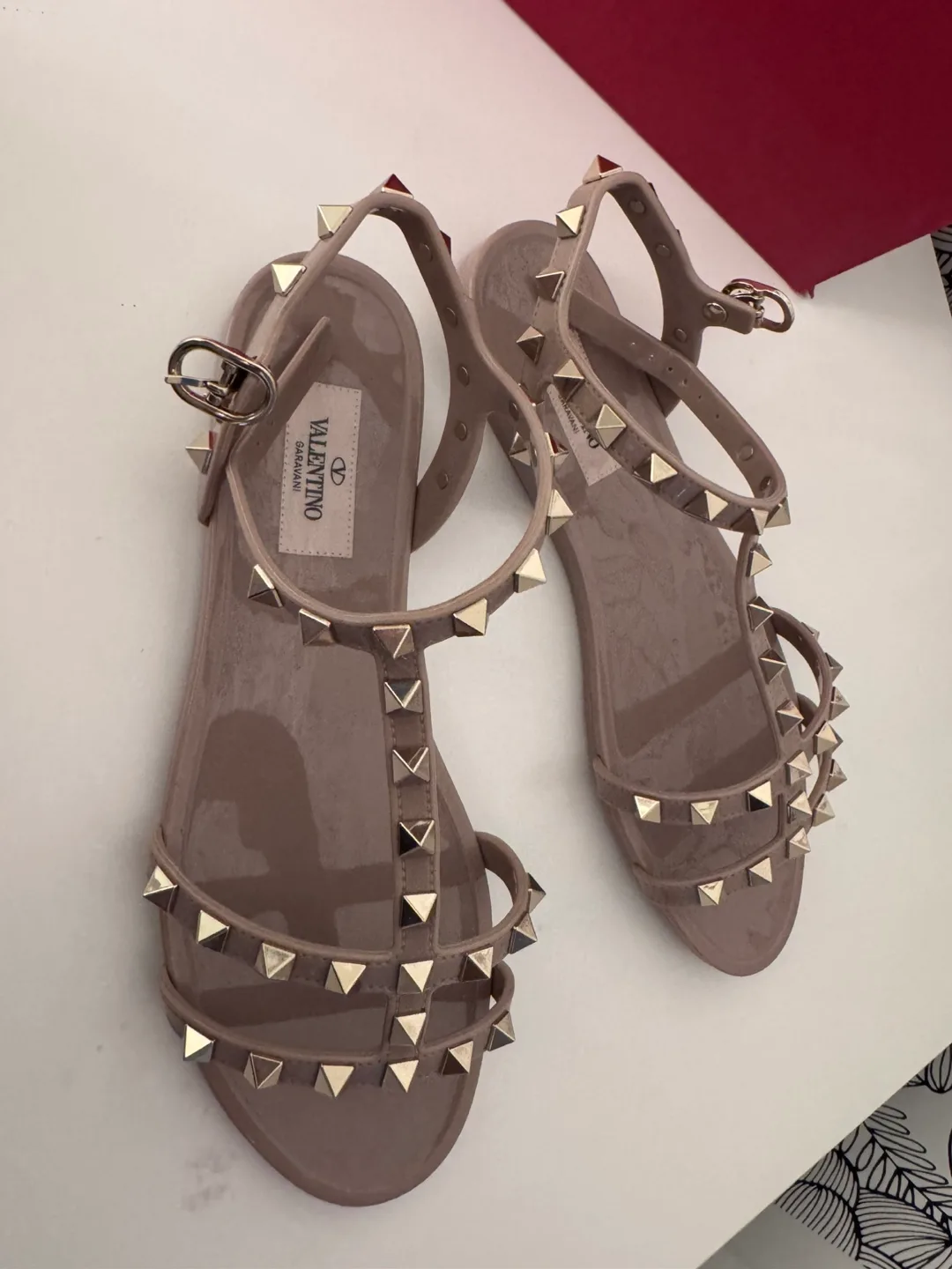 Valentino Garavani Rockstud Jelly Sandals - Size 37 image indicator(6)