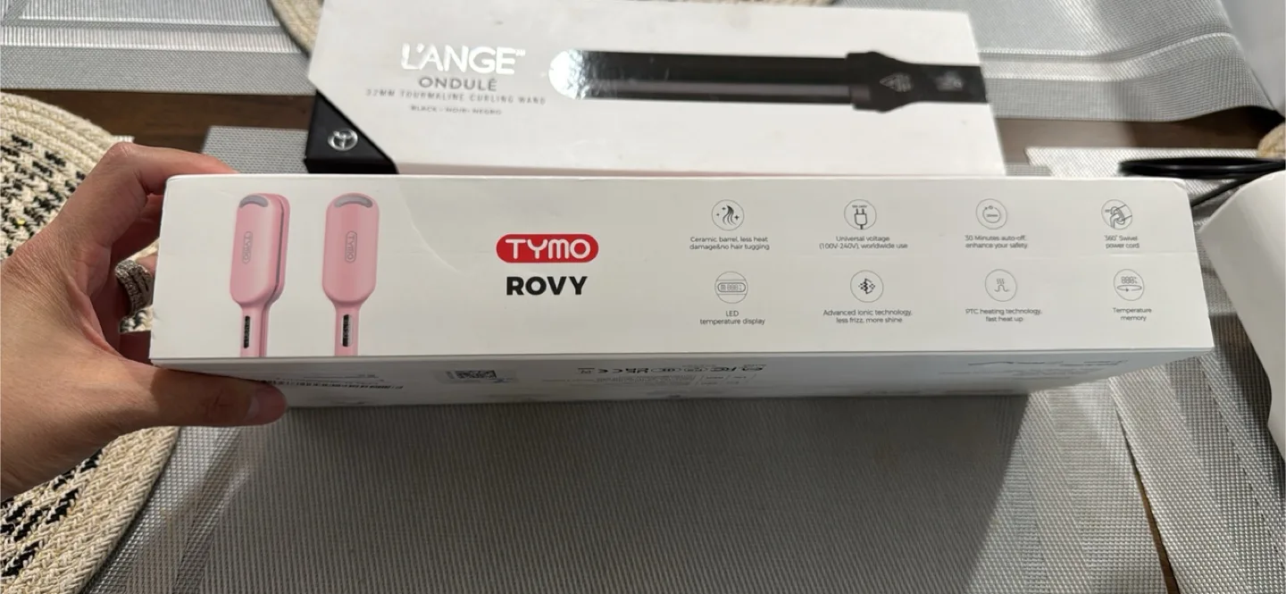 TYMO ROVY Wave Curling Iron - Pink image indicator(4)